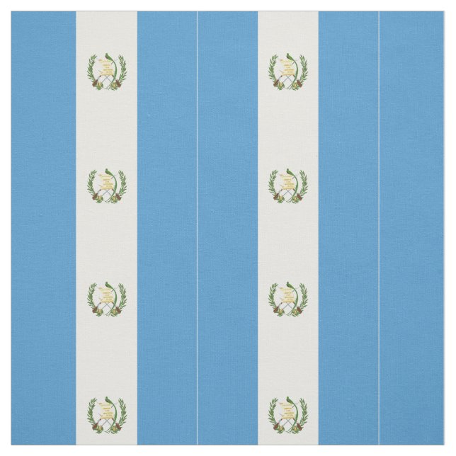 Guatemalas flagga tyg (Provkarta)
