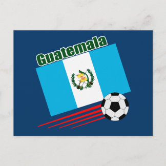 Guatemalas fotbollslag vykort