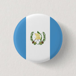 Guatemalas nationella flagga knapp