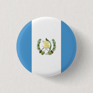 Guatemalas nationella flagga knapp
