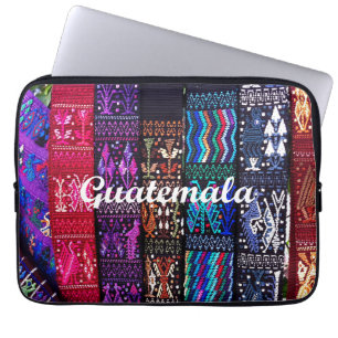 Guatemalas textildesign. laptop sleeve