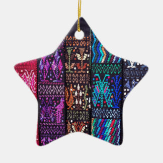 Guatemalas vackra utformning julgransprydnad keramik