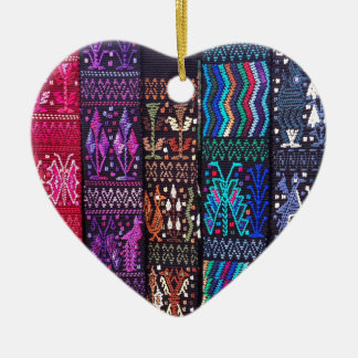 Guatemalas vackra utformning julgransprydnad keramik