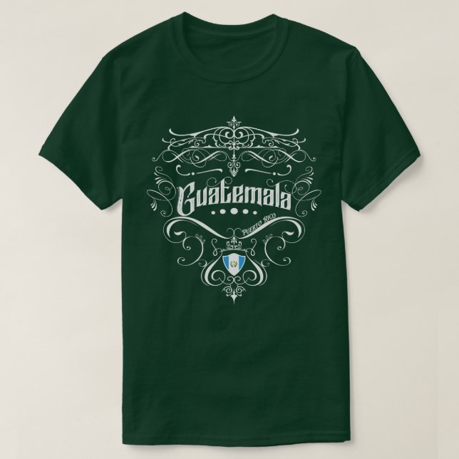 Guatemalas Vintage T Shirt (Design framsida)