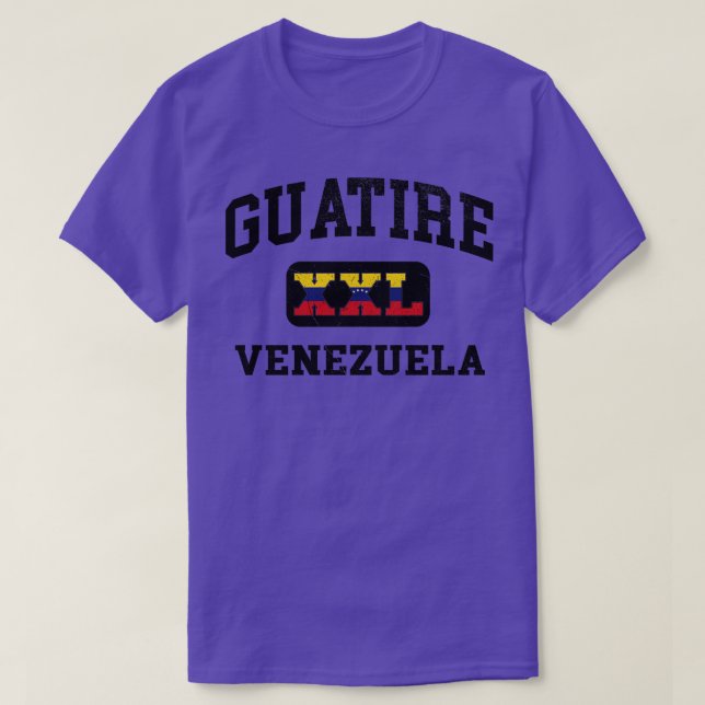 Guatire Venezuela XXL Athletic Design T Shirt (Design framsida)