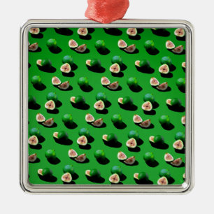 Guava exotisk frukt julgransprydnad metall