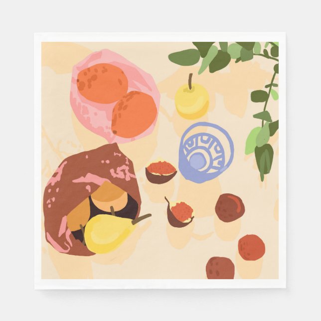 Guava Grove Gala Pappersservett (Framsidan)