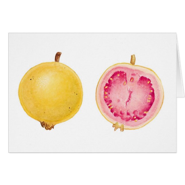 Guava Hälsningskort (Framsidan Horizontal)