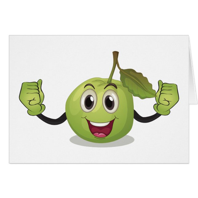 Guava Hälsningskort (Framsidan Horizontal)