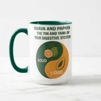 Guava och Papaya: The Yin and Yang of Your Digesti Mugg