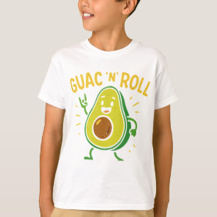 Guava Roll Vibes – Roligt Streetwear Fruktgrafiskt T Shirt