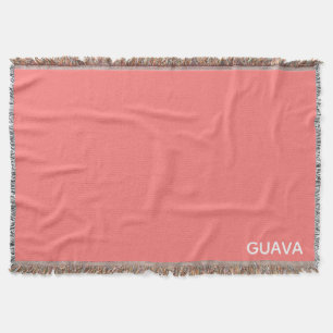 Guava rosa färg namn filt
