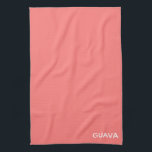 Guava rosa färg namn kökshandduk<br><div class="desc">Guava rosa färg namn</div>