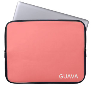 Guava rosa färg namn laptop fodral
