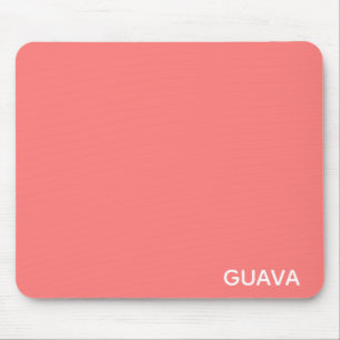 Guava rosa färg namn musmatta