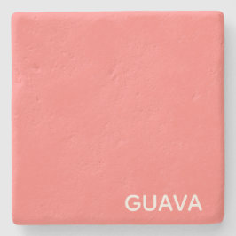 Guava rosa färg namn stenunderlägg