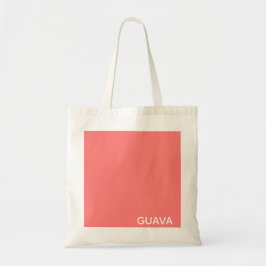Guava rosa färg namn tygkasse