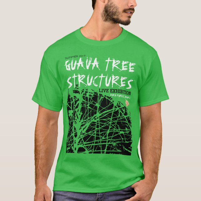 GUAVA TRÄD STRUKTURES T SHIRT (Framsida)