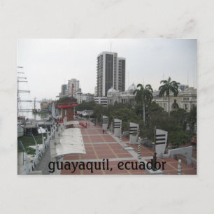 guayakvil, ecuador vykort