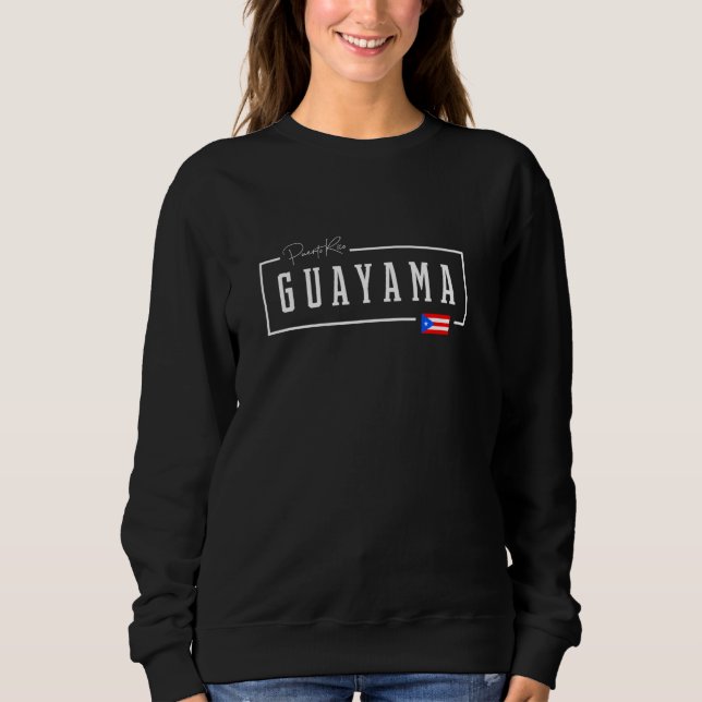 Guayama City State Puerto Rico Boricua Rican Count T Shirt (Framsida)