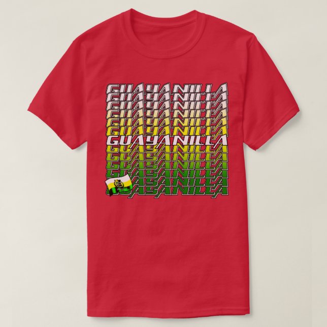 Guayanilla Cascade text 3 T Shirt (Design framsida)