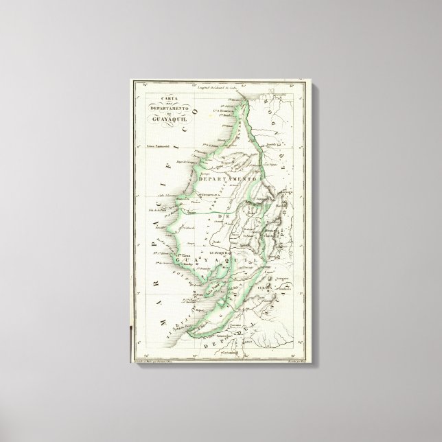 Guayaquil Canvastryck (Framsida)