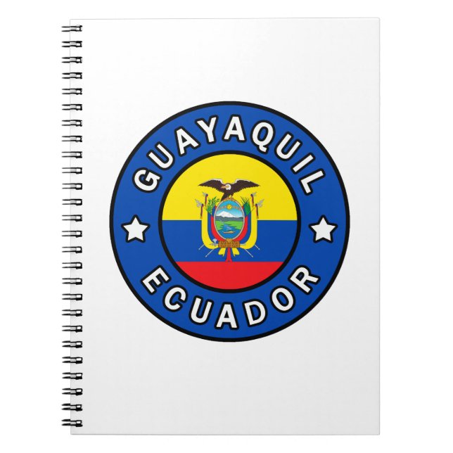 Guayaquil Ecuador Anteckningsbok (Framsidan)