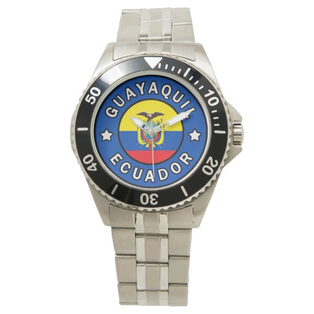 Guayaquil Ecuador Armbandsur (Framsida)