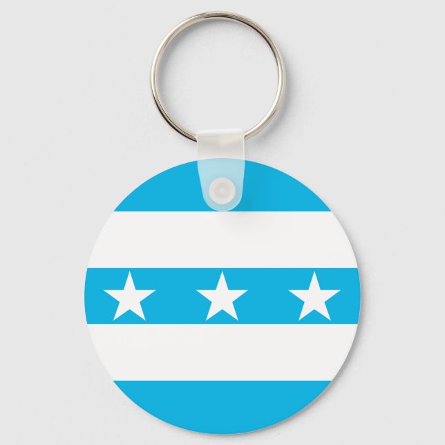 Guayaquil, Ecuador flagga Nyckelring (Framsida)