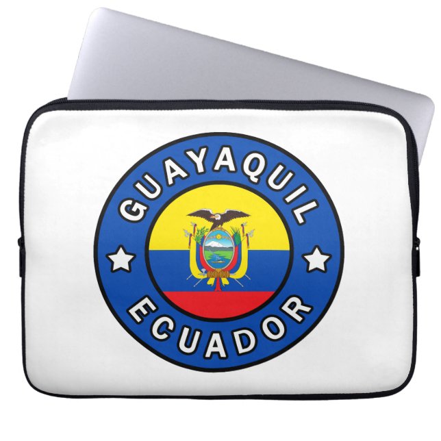 Guayaquil Ecuador Laptop Sleeve (Framsidan)