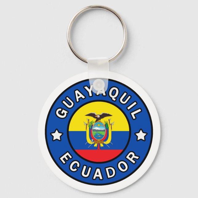 Guayaquil Ecuador Nyckelring (Framsida)