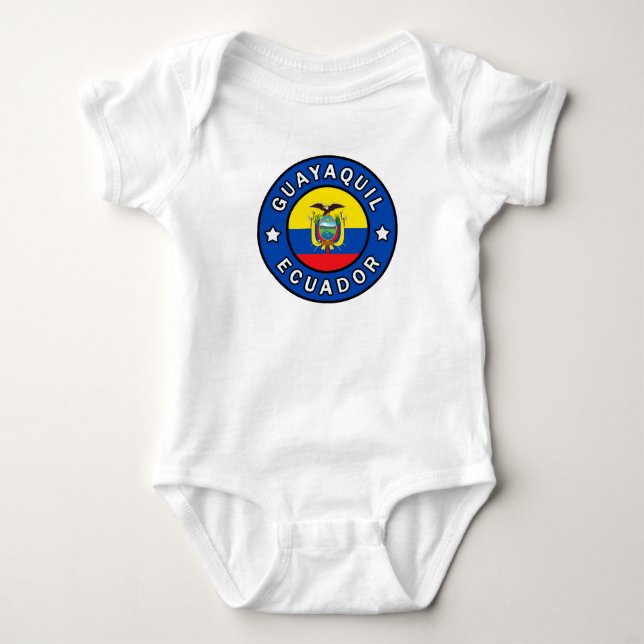 Guayaquil Ecuador Tee Shirt (Framsida)