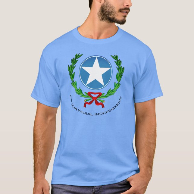 Guayaquil jackar av arm T-Shirt (Framsida)