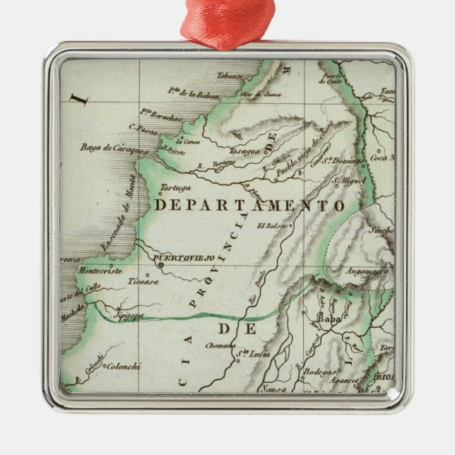 Guayaquil Julgransprydnad Metall (Framsidan)