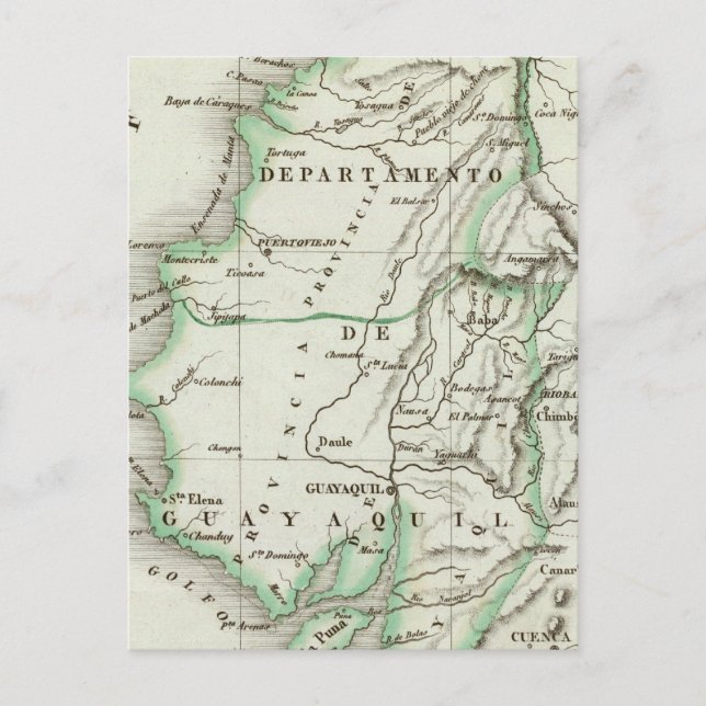 Guayaquil Vykort (Framsida)