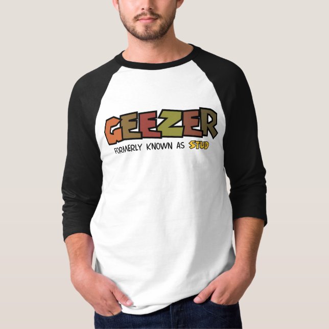 Gubbe Herr 3/4 Ärmad Raglan T-Shirt (Framsida)