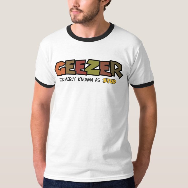 Gubbe Herrens Ringar T-Shirt (Framsida)