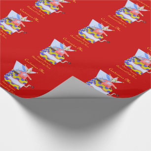 Gubben i lådan - traditionella leksaker (grundfä presentpapper