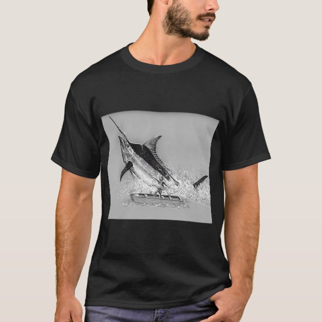 Gubben och havet t shirt (Framsida)