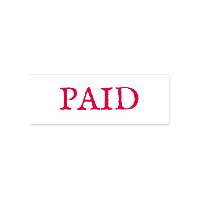 GUBBER FRIMÄRKE: ANPASSADE: BETALAT SJÄLVFÄRGANDE STÄMPEL (Design)