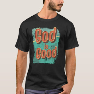 Gud är Bra Beach Vibes NOTW Christian Inspiration T Shirt