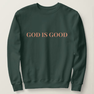 Gud är Bra Cute Simple Snyggt Modern Minimal T Shirt