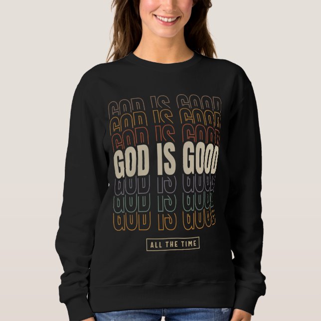 Gud är Bra hela tiden - inspirationsdesign T Shirt (Framsida)