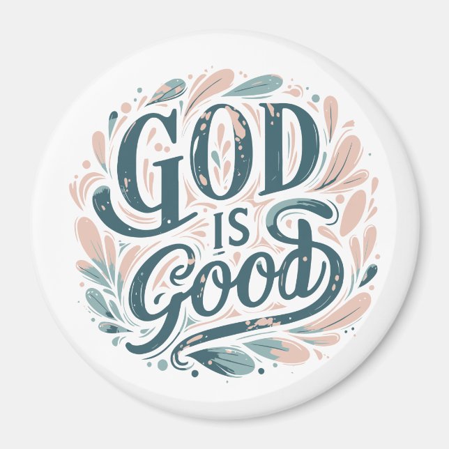 Gud är bra magnet (Framsidan)