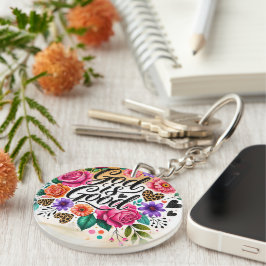 Gud är Bra Religiösa Christian Acrylic Keychain
