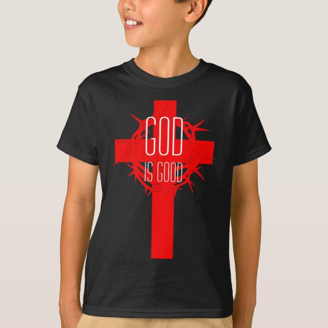 Gud är Bra Shirt T (Framsida)