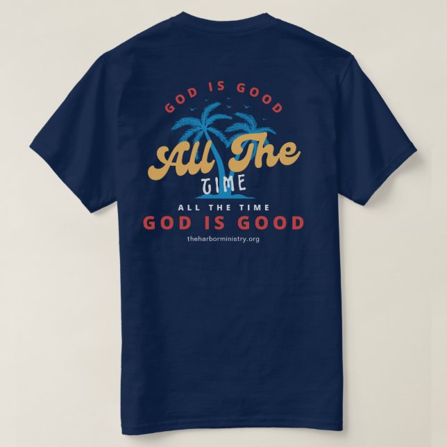 Gud är Bra T-Shirt (Design baksida)