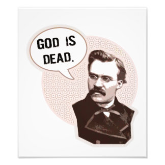 Gud är död (Nietzsche) Fototryck