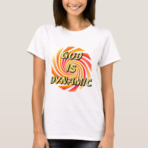 Gud är Dynamic Christian T-shirt