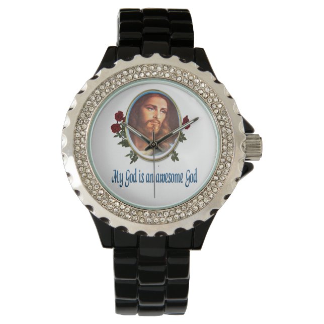 Gud är en fantastisk Gud Armbandsur (Framsida)